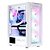 Gabinete Gamer GALAX REVOLUTION-07 Branco com 4 fans ARGB - G-CGG7AGWA4B0-GLXG - Imagem 1