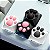 Keycap Artisan ZOMOPLUS Kitty Paw com silicone, White Pink - 759663284820 - Imagem 5