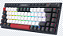 MECANICO GAMER MAGICWAND RGB BRANCO, PRETO E VERMELHO SWITCH BROWN - Imagem 1