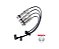 Kit Cabos E Velas Bosch Fox Gol G4 G5 Voyage 1.0 1.6 8v Flex - Imagem 4
