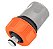 Engate Rápido com Aquastop Tramontina em Plástico para Mangueira 5/8" e 3/4" - Imagem 1