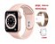 Relógio SmartWatch IWO 14 W66 Rose 44mm  + Película + Pulseira + Case de proteção - Imagem 1