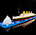 Navio Titanic 1860 Peças Estilo Lego - Imagem 5