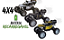 Carrinho Controle Remoto Crawler 4x4 Recarregavel Big Fumaça - Imagem 13