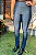 Calça Legging Feminina Prada Recortes Skinny Bolso Itália - 23. Azul Petroleo - Imagem 1