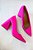 Scarpin Nikki Salto Triangular - Ss22 Rosa Pink - Imagem 3