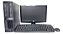 PC Completo Intel 4GB Hd 160GB Monitor 16 Teclado e Mouse - Imagem 1