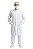 Sobretudo Masculino Gola Padre Fit-Stretch Podoplus Branco - Imagem 1