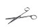 Tesoura Cirurgica Romba Romba Profissional Reta 11,5cm - Imagem 1