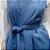 Colete alfaiataria transpassado com faixa para cintura - Colete Tudo Azul - Imagem 4