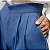 Calça Cintura no Lugar de Alfaiataria em Tecido Azul Pespontado - Calça Tudo Azul - Imagem 5