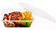 G303 POTE RETANGULAR FREEZER MICROONDAS 400ml C/100 - Imagem 1