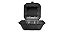H-01 HAMBURGUEIRA ISOPOR EPS 140X130X85MM PRETA C/400 - Imagem 1