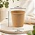 Kit 100 Copos Papel Kraft 60ml Café Biodegradável Expresso - Imagem 4