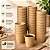 Copo Papel Kraft 110ml com 100 uni. Chá Café Biodegradável - Imagem 12