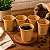 Copo Papel Kraft 110ml com 100 uni. Chá Café Biodegradável - Imagem 1