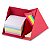 Bloco de anotações formato de cubo em papelão reciclado - Imagem 5