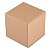 Bloco de anotações formato de cubo em papelão reciclado - Imagem 4