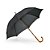 Guarda-chuva em poliéster 190T com haste e pega em madeira - Imagem 2