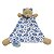Naninha de Bebê Urso Azul com guizo e Prendedor de Chupeta - 01 Peça - Imagem 5