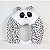 Almofada de Amamentação Para Bebê Panda Bordada 01 Peça - Imagem 1