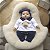 Macacão Longo de Plush para Bebê Bryan Marinheirinho 02 peças - Imagem 1