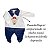 Macacão Longo de Plush para Bebê Bryan Marinheirinho 02 peças - Imagem 4