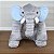 Almofada Travesseiro Elefante News Bebê Dormir Pelúcia 64cm - Imagem 12