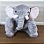 Almofada Travesseiro Elefante News Bebê Dormir Pelúcia 64cm - Imagem 14