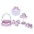 Kit Acessórios Quarto De Bebê Realeza  Com Branco 07 peças - Imagem 14