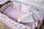 Kit de Berço Padrão Americano Bailarina Rosa Gold 09 peças - Imagem 7