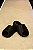 Chinelo Preto Nuvem Escrita Lado - Imagem 1