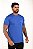 Camisa Tricot Azul Royal Escrita Punho De Buenas - Imagem 2