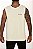 Regata Machão Off-White Tricot Escrita - Imagem 5