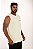 Regata Machão Off-White Tricot Escrita - Imagem 2