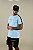 Camisa Azul Bebê Elástico De Buenas Exclusive - Imagem 1