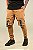 Calça Cargo Marrom Elástico Zíper - Imagem 4
