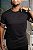 Camisa Preta Suedine Punho Embossing De Buenas - Imagem 2