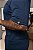 Oversized Azul Marinho Suedine Embossing De Buenas - Imagem 4