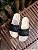 Chinelo Slide Off-White Alça Preta Tratorado De Buenas - Imagem 4