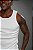 Regata Americana Branca Lisa Masculina Ribana Canelada 92% Algodão 8% Elastano De Buenas - Imagem 7
