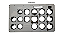 Mac-Front Panel C172 - Máscara de instrumentos - Avião C172 - Imagem 3