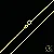 Corrente Veneziana 1,2mm - Fecho Tradicional - Banhada a Ouro 18k - Imagem 1