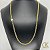 Corrente Grumet Dupla 4,5mm - Fecho Gaveta Lateral - Banhado a Ouro 18k - Imagem 2