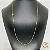 Corrente Cartier Cadeado 3mm - Fecho Canhão - Banhada a Ouro 18k - Imagem 2