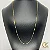 Corrente Cartier Elo Chapado 1,5mm - Fecho Gaveta - Banhada a Ouro 18k - Imagem 2