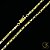 Corrente Cartier Elo Chapado 2,5mm - Fecho Canhão - Banhada a Ouro 18k - Imagem 1