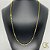 Corrente Cartier Elo Chapado 2,5mm - Fecho Canhão - Banhada a Ouro 18k - Imagem 2