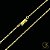 Corrente Cartier Elo Alongado 2mm - Fecho Gaveta - Banhada a Ouro 18k - Imagem 1
