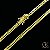 Corrente Grumet Dupla 5mm - Fecho Nossa Senhora - Banhada a Ouro 18k - Imagem 1